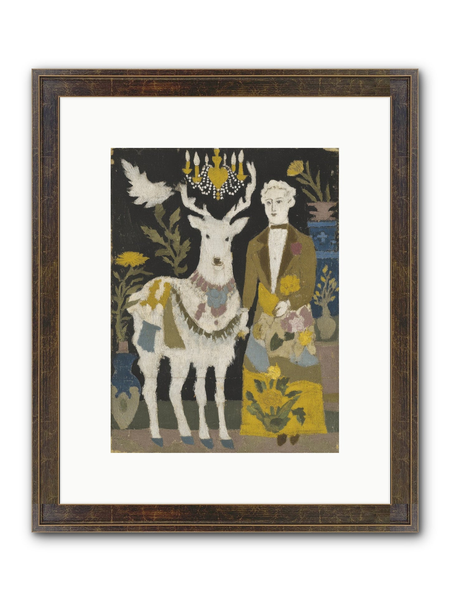The Umbrella Conspiracy Framed Print - Slimwoods Black/Gold 9x12