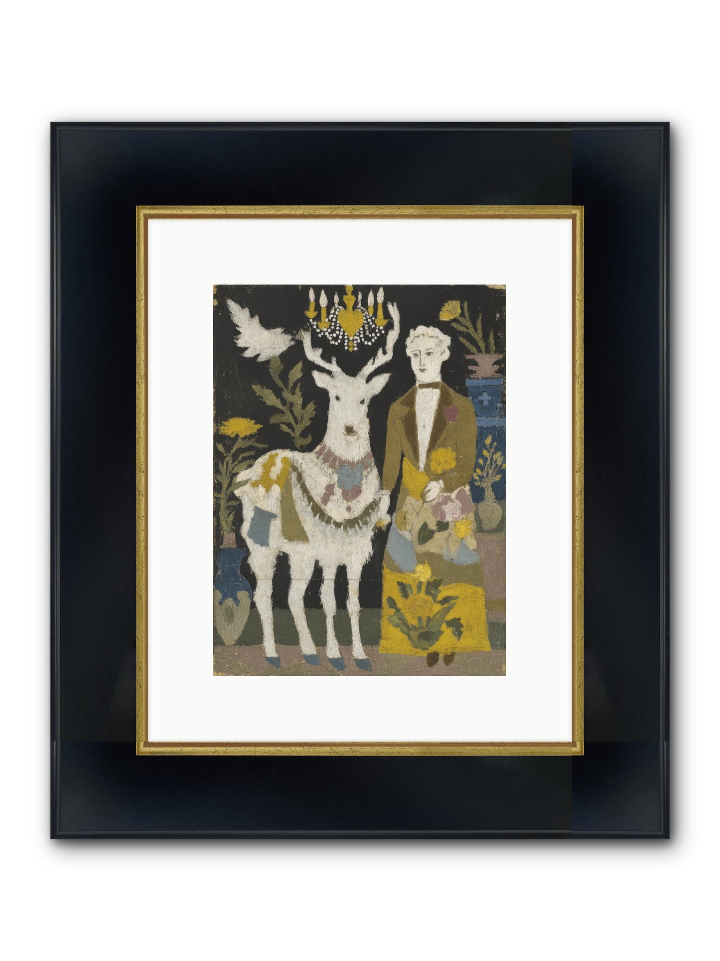 The Umbrella Conspiracy Framed Print - Wide Black w/Gold 9x12