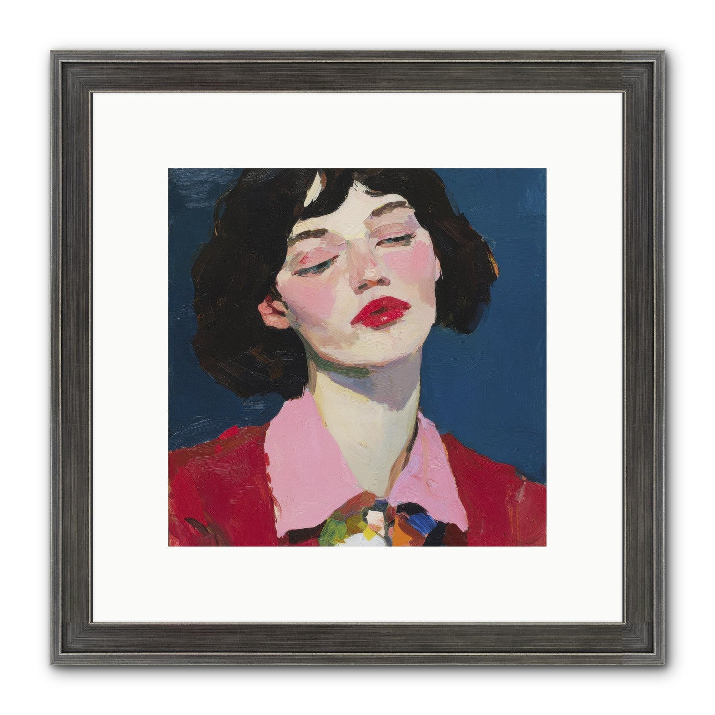 The Unapologetic Hour Framed Print - Slimwoods Black/Silver 10x10