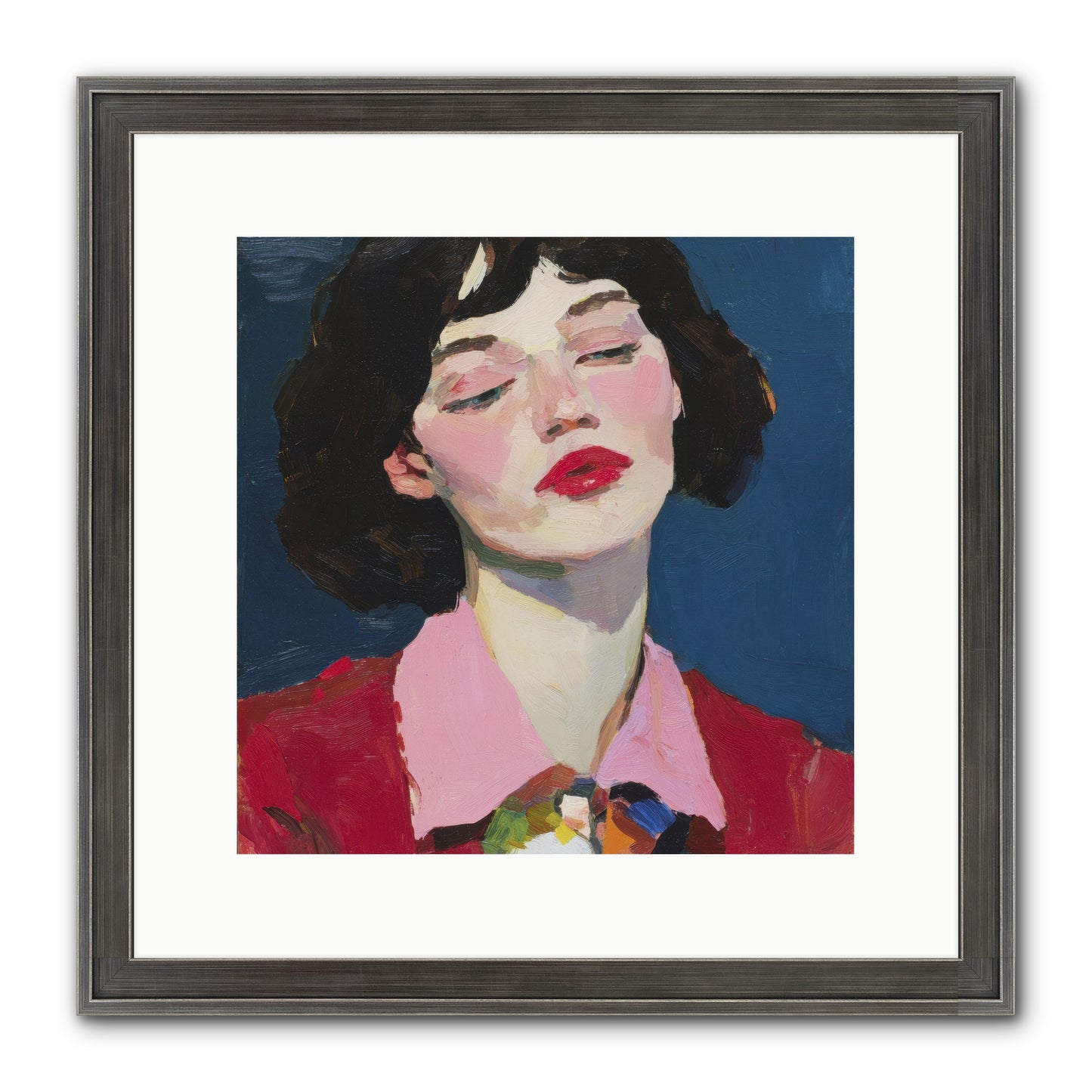 The Unapologetic Hour Framed Print - Slimwoods Black/Silver 12x12