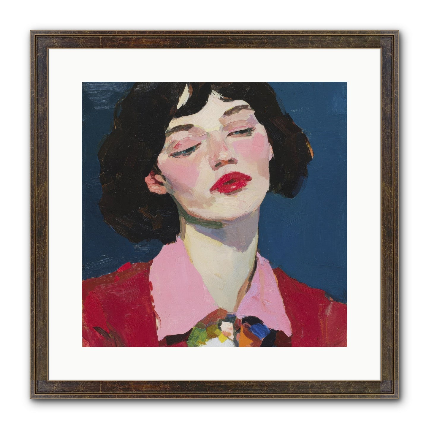 The Unapologetic Hour Framed Print - Slimwoods Black/Gold 16x16