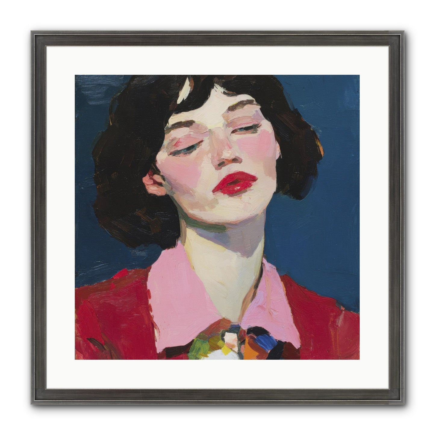 The Unapologetic Hour Framed Print - Slimwoods Black/Silver 20x20