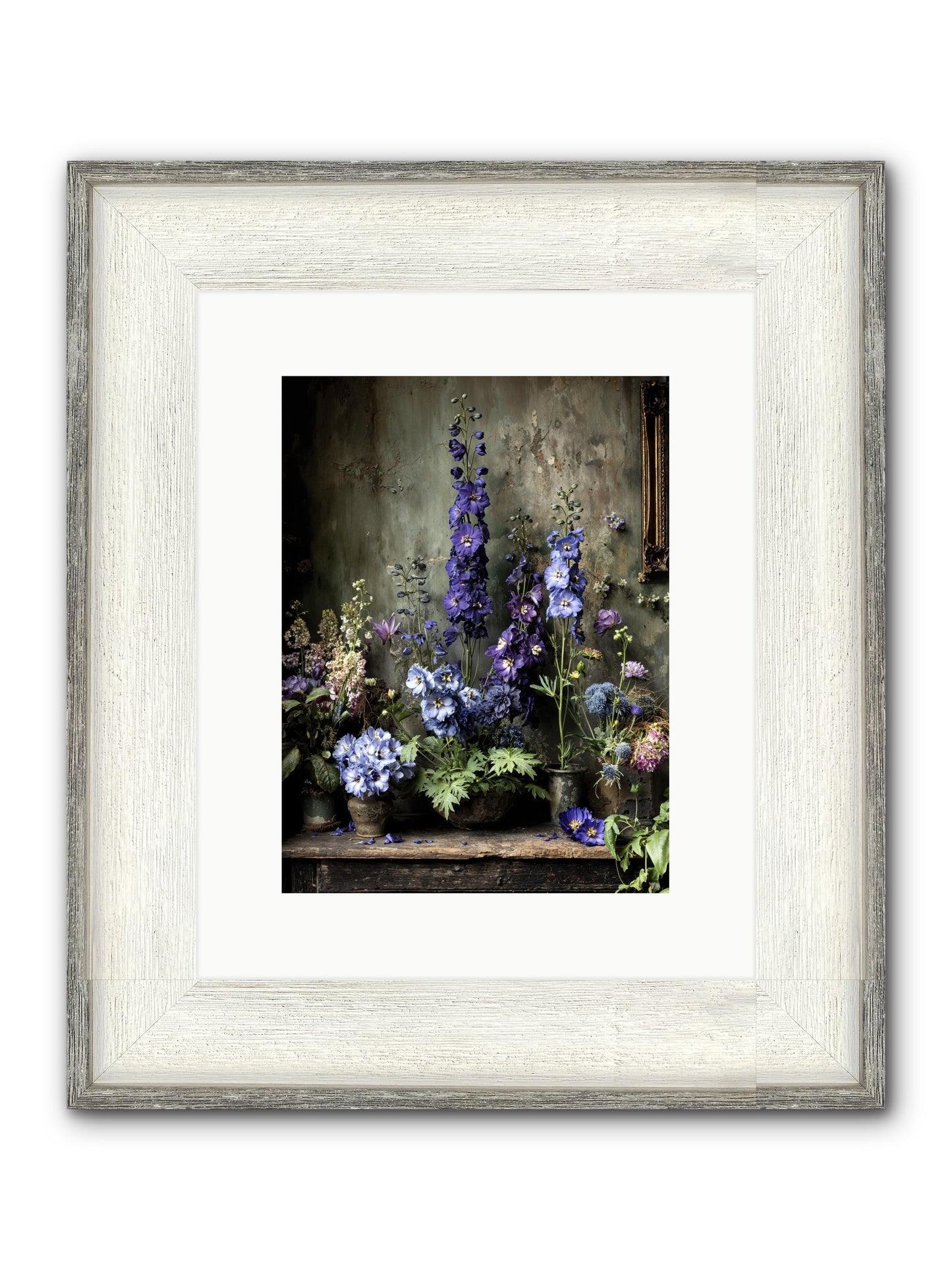 The Unending Horizon Framed Print - Driftwood White 9x12