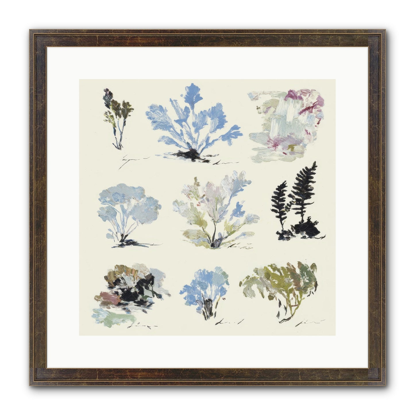 The Unfurling Chronicles No.1 Framed Print - Slimwoods Black/Gold 16x16