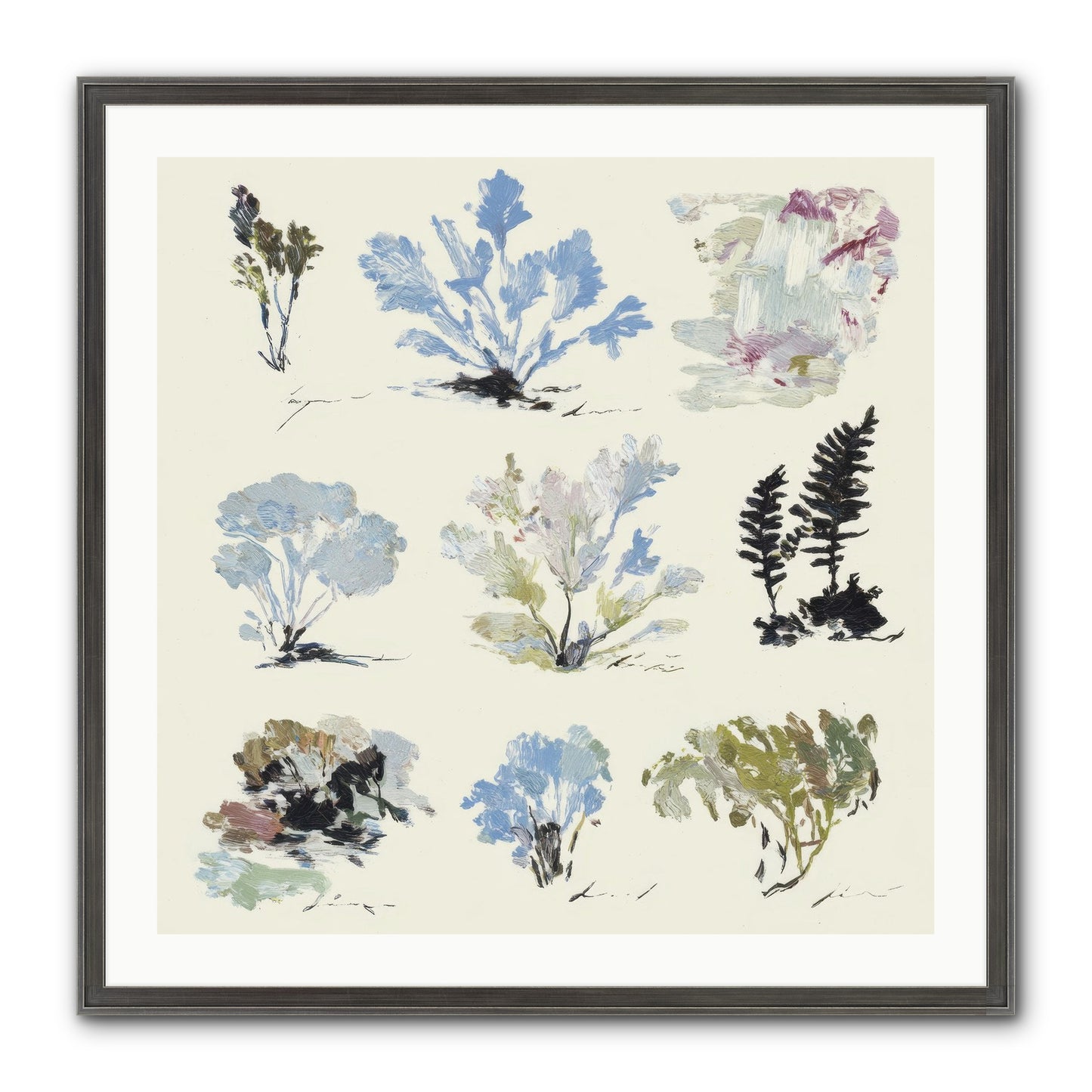 The Unfurling Chronicles No.1 Framed Print - Slimwoods Black/Silver 30x30