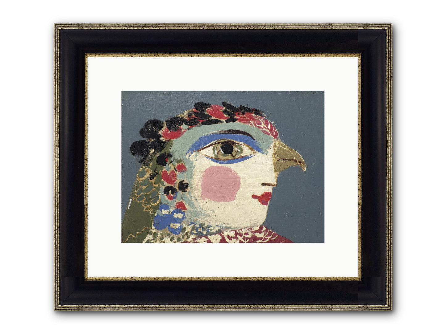 The Unpublished Weekend Framed Print - Black & Gold 12x9