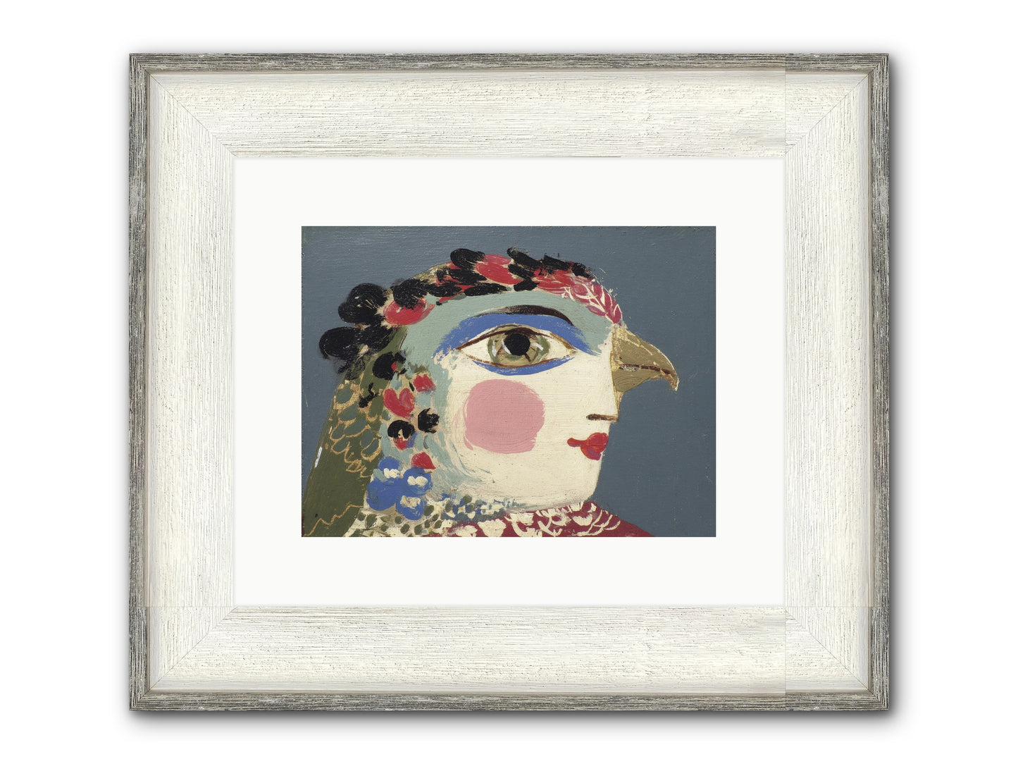 The Unpublished Weekend Framed Print - Driftwood White 12x9