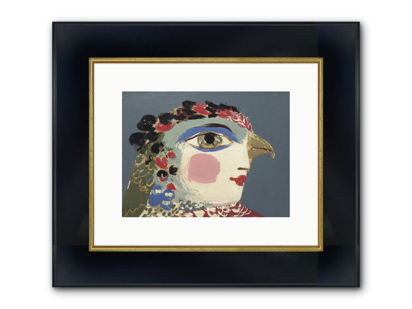 The Unpublished Weekend Framed Print - Wide Black w/Gold 12x9
