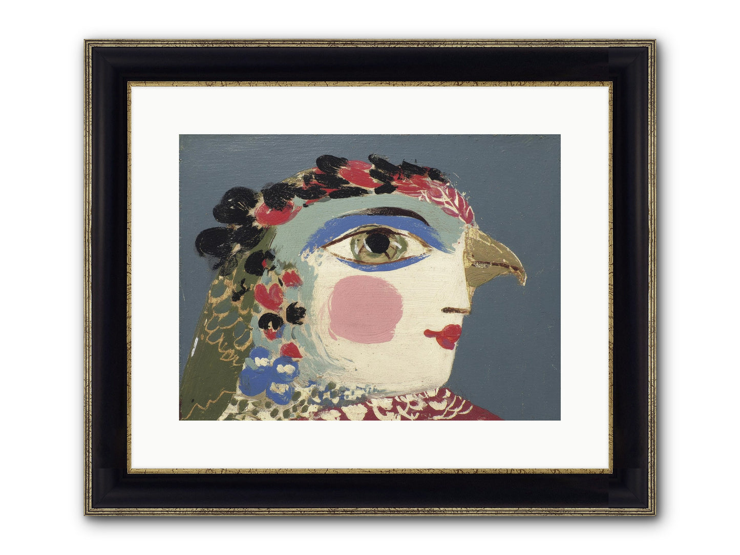 The Unpublished Weekend Framed Print - Black & Gold 16x12