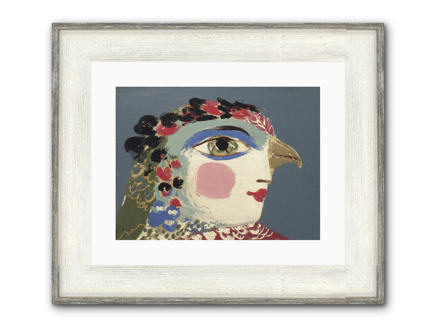 The Unpublished Weekend Framed Print - Driftwood White 16x12