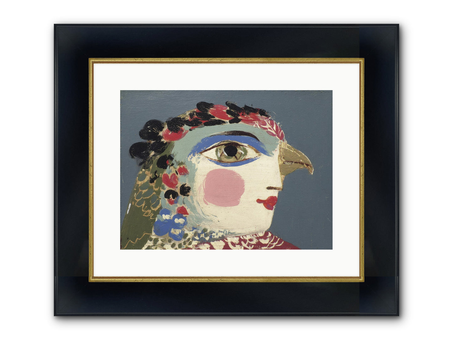 The Unpublished Weekend Framed Print - Wide Black w/Gold 16x12