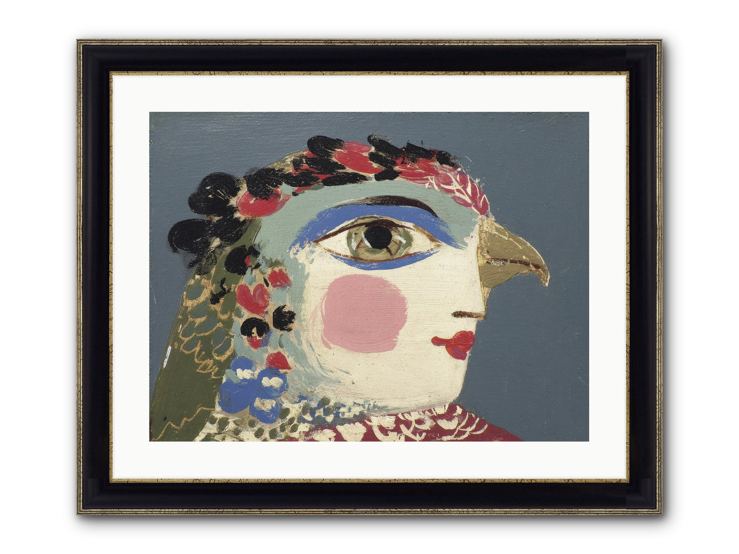 The Unpublished Weekend Framed Print - Black & Gold 24x18