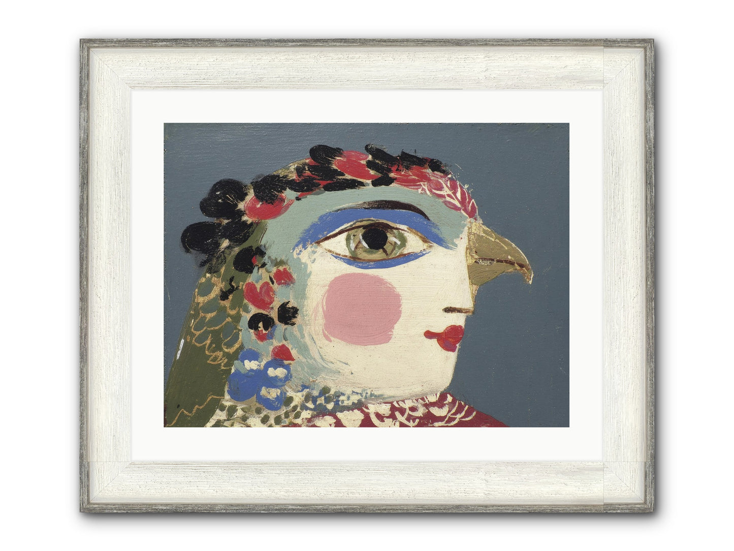 The Unpublished Weekend Framed Print - Driftwood White 24x18