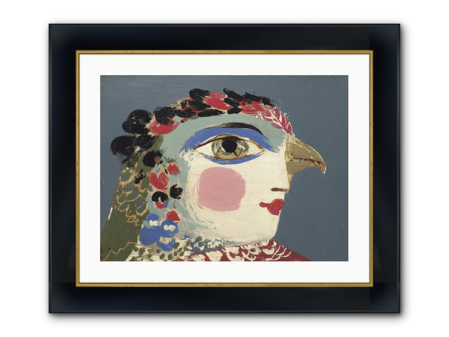 The Unpublished Weekend Framed Print - Wide Black w/Gold 24x18