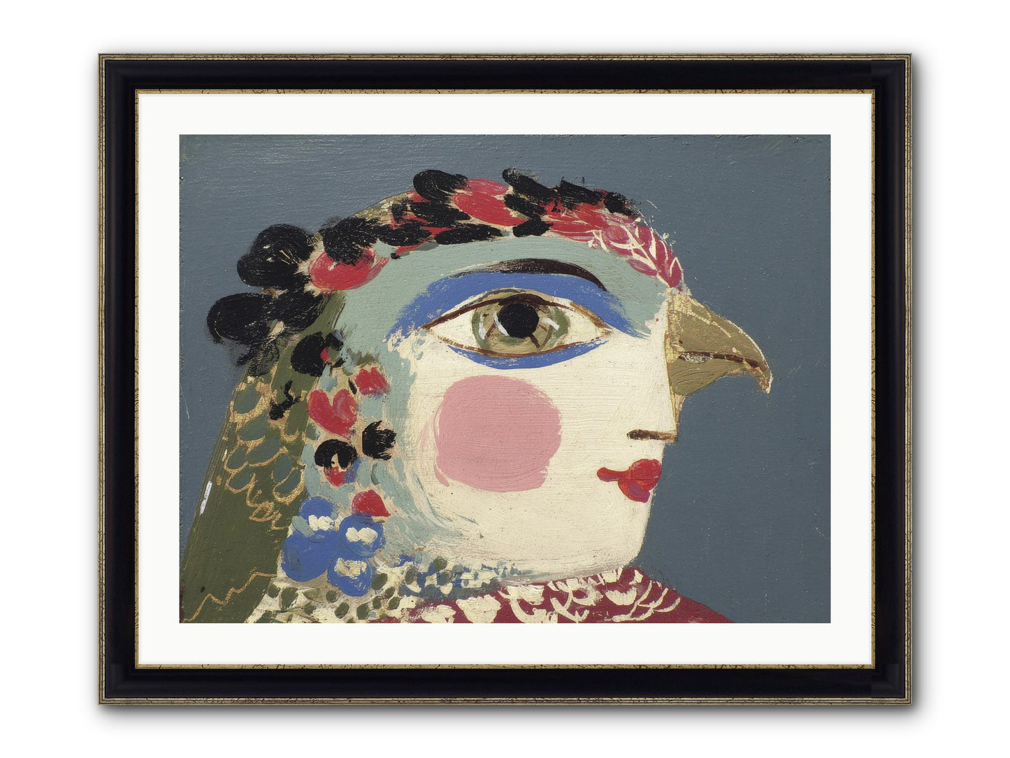 The Unpublished Weekend Framed Print - Black & Gold 32x24