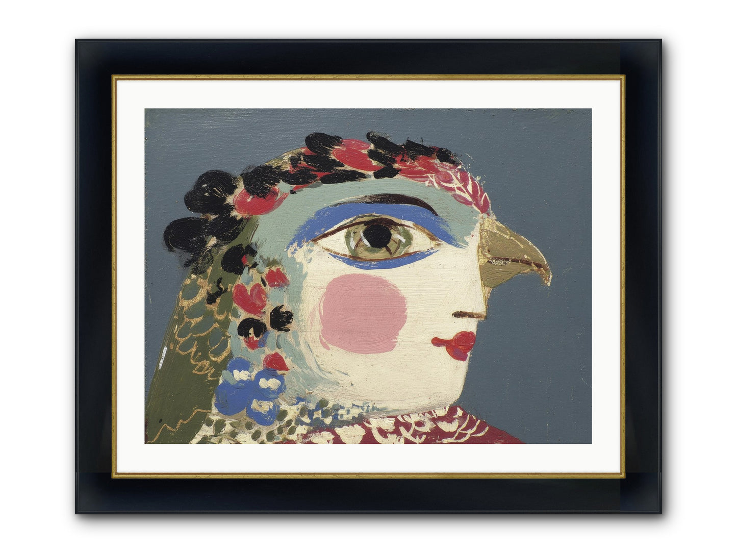 The Unpublished Weekend Framed Print - Wide Black w/Gold 32x24