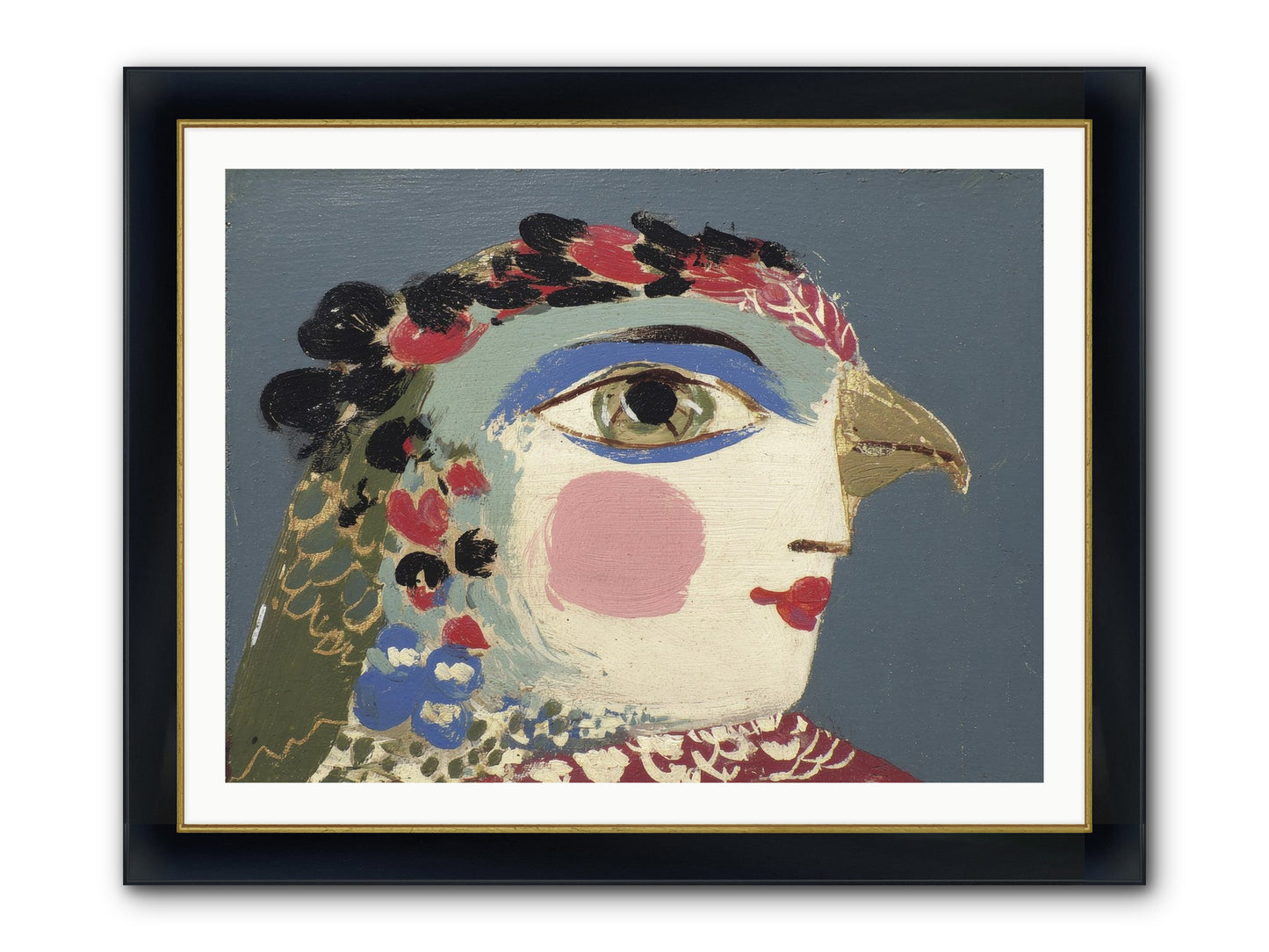 The Unpublished Weekend Framed Print - Wide Black w/Gold 40x30