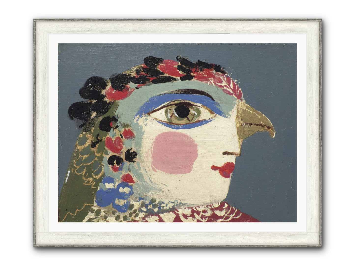 The Unpublished Weekend Framed Print - Driftwood White 48x36