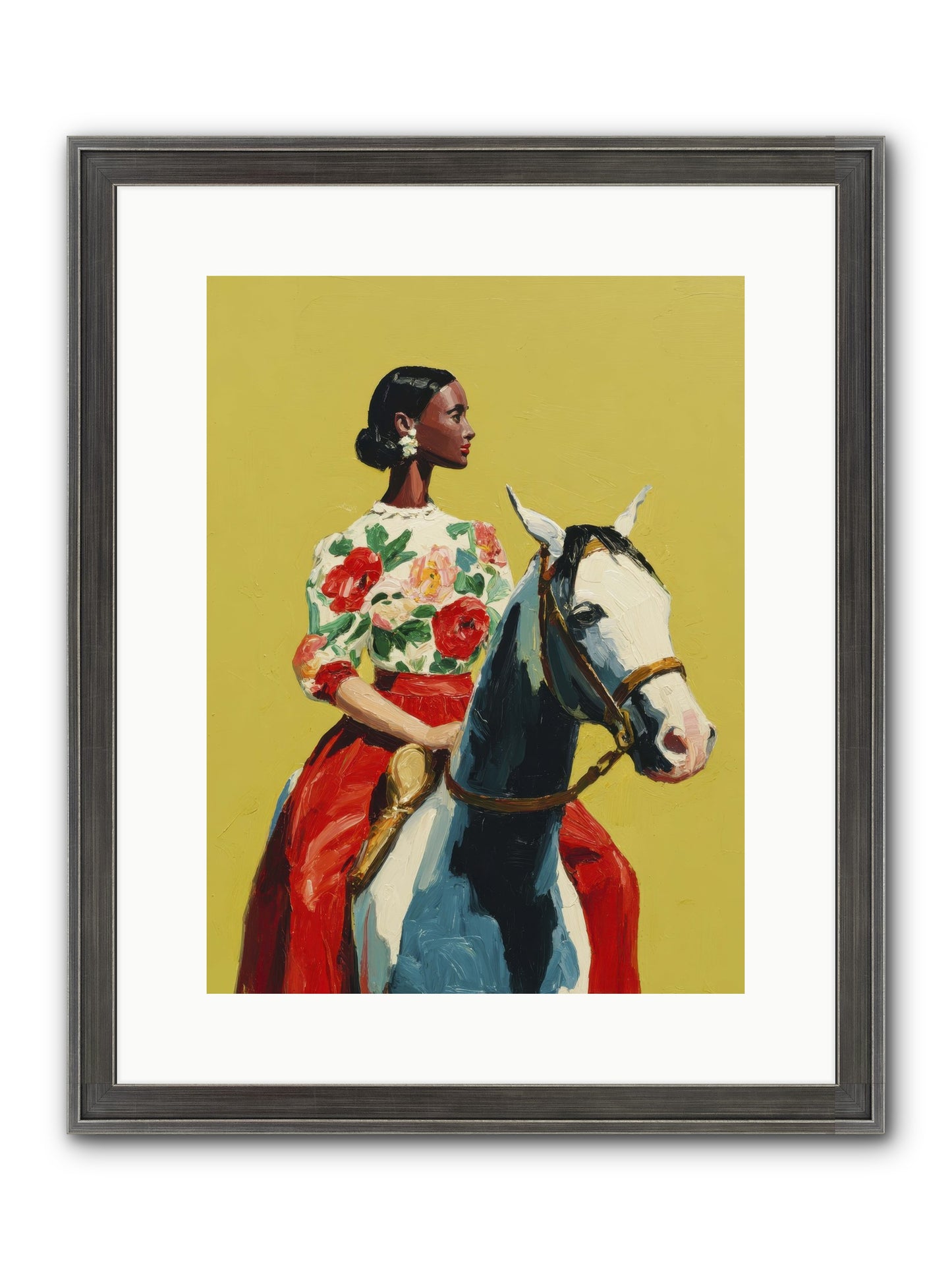 The Velvet Knowing Framed Print - Slimwoods Black/Silver 12x16