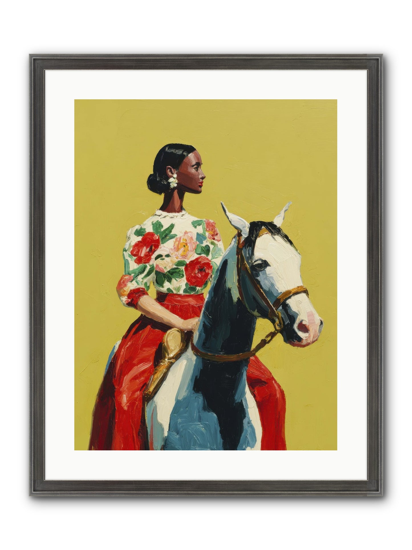 The Velvet Knowing Framed Print - Slimwoods Black/Silver 18x24