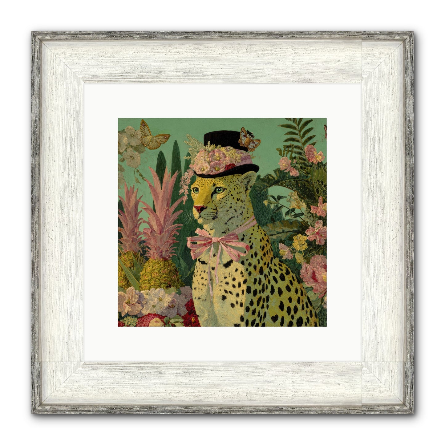 The Velvet Ledger Framed Print - Driftwood White 12x12