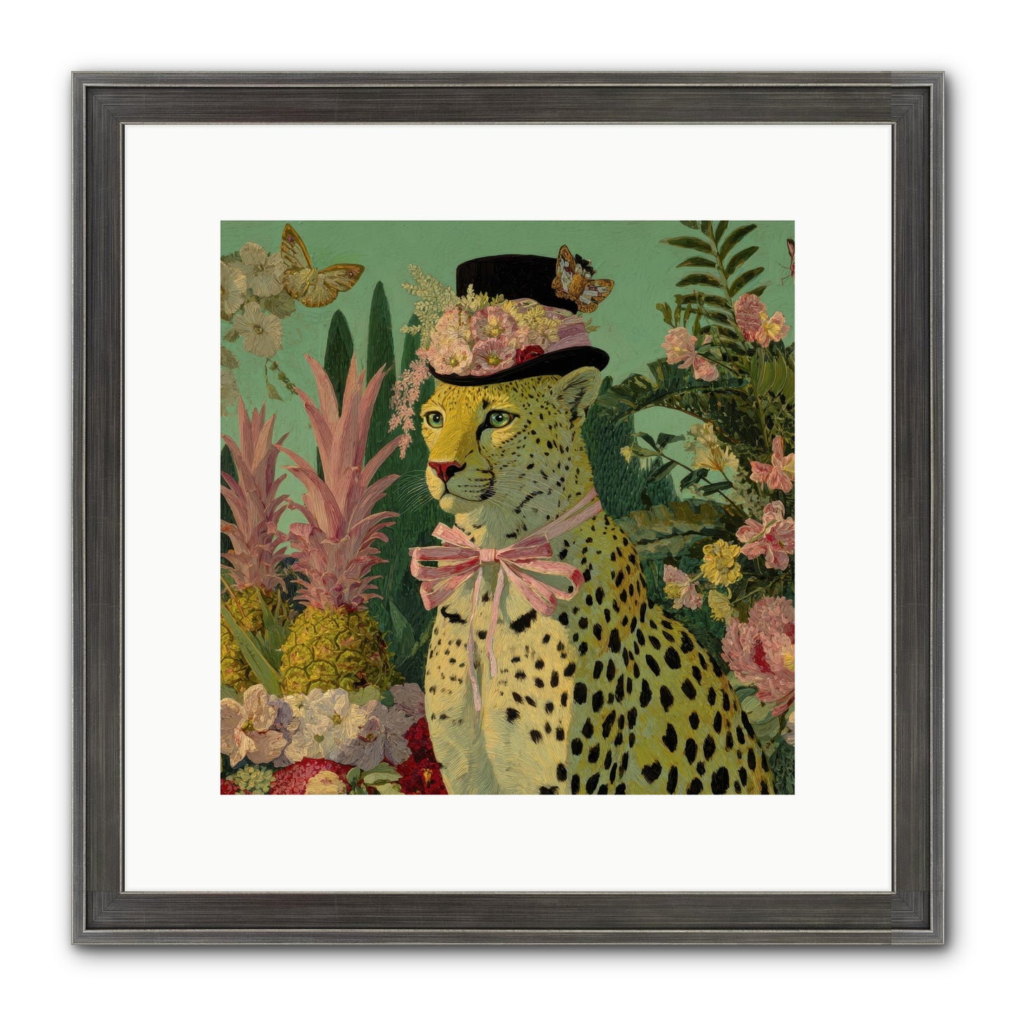 The Velvet Ledger Framed Print - Slimwoods Black/Silver 12x12