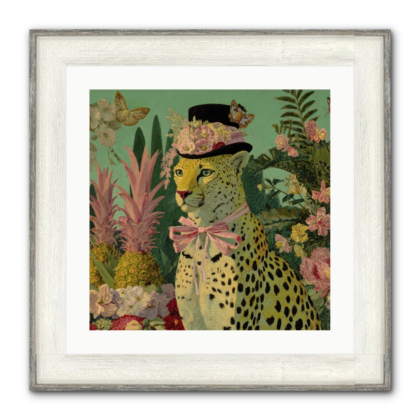 The Velvet Ledger Framed Print - Driftwood White 20x20