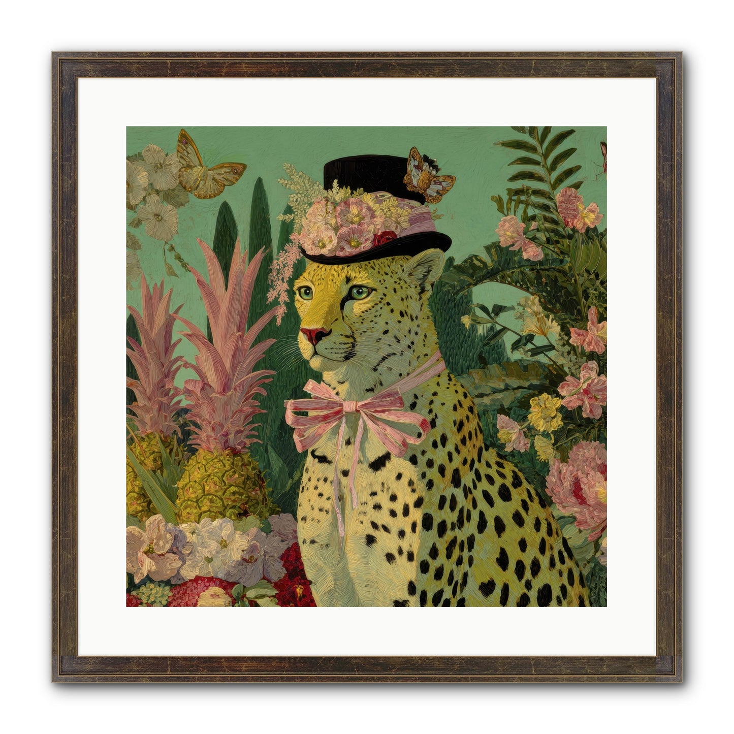 The Velvet Ledger Framed Print - Slimwoods Black/Gold 20x20