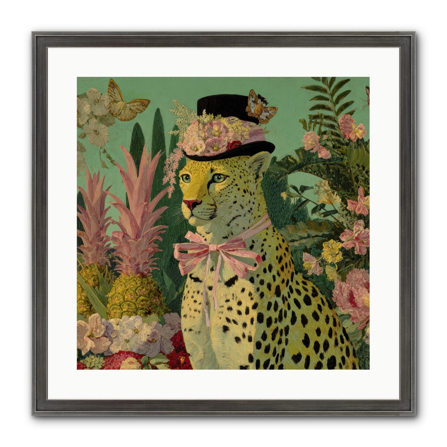 The Velvet Ledger Framed Print - Slimwoods Black/Silver 20x20