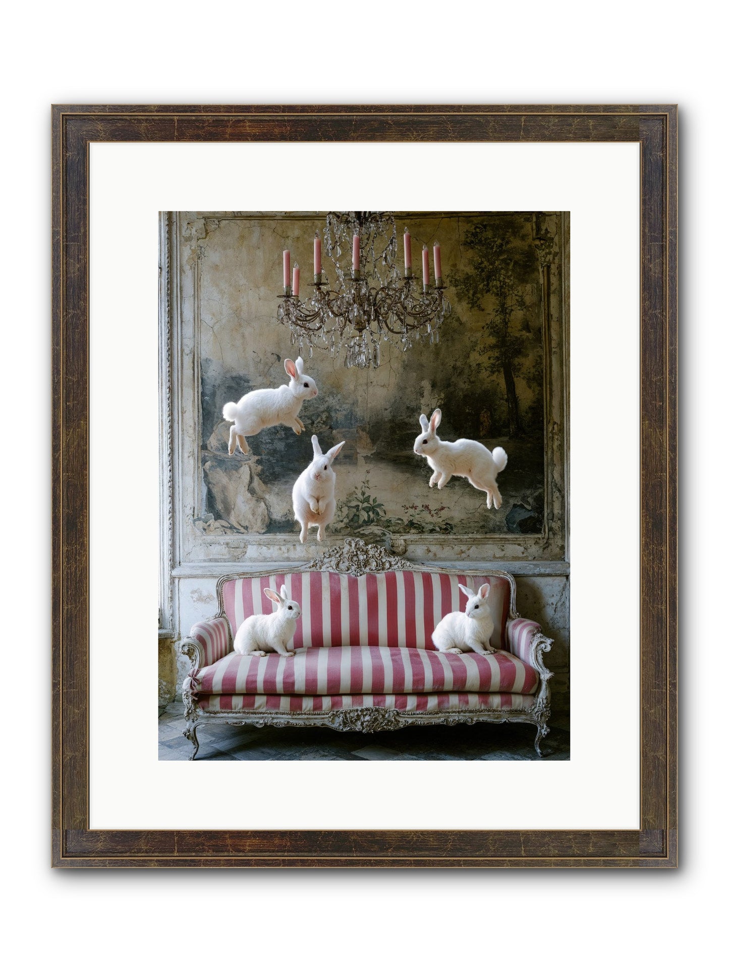 The Velvet Revolution Framed Print - Slimwoods Black/Gold 12x16
