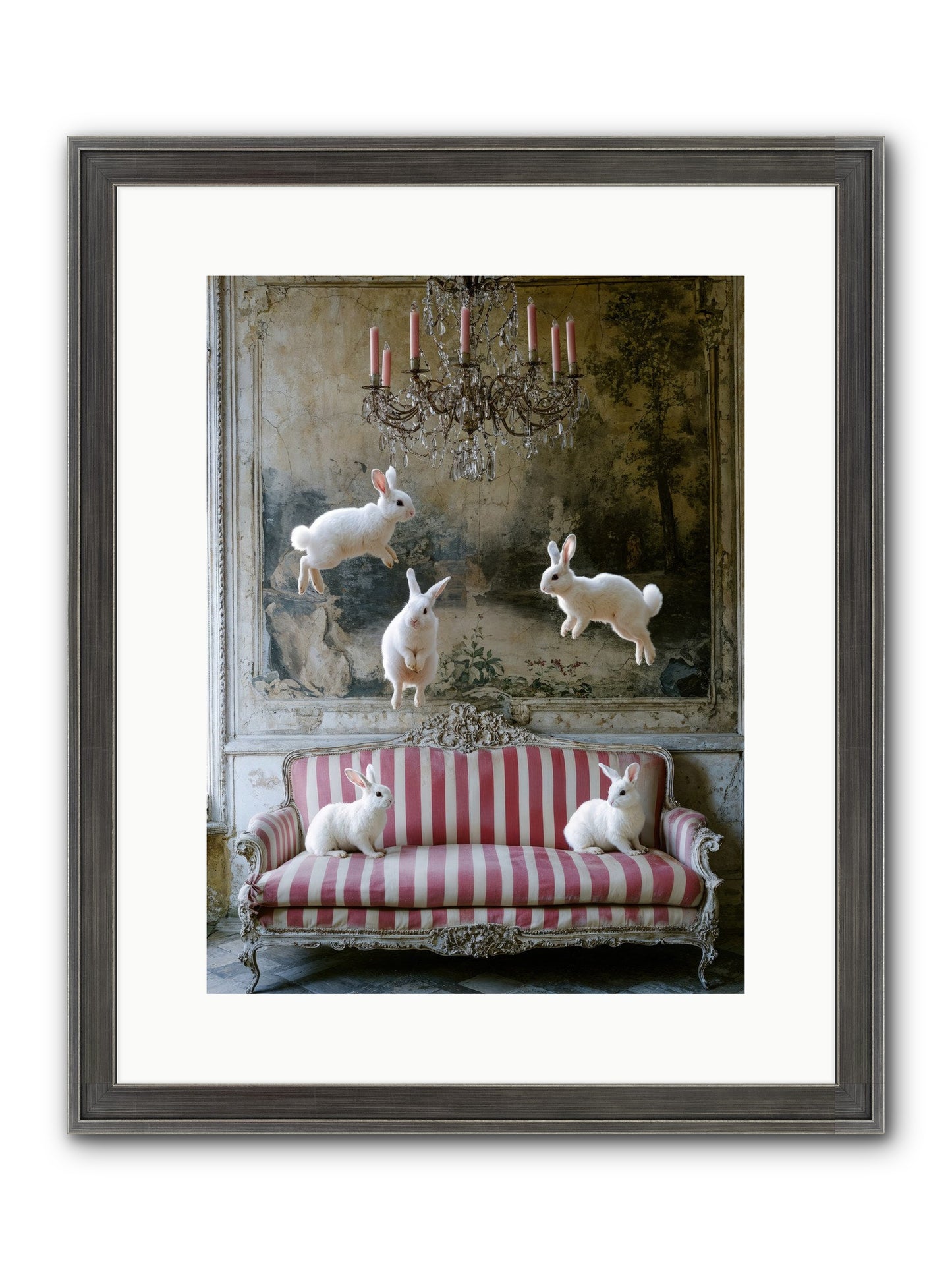 The Velvet Revolution Framed Print - Slimwoods Black/Silver 12x16
