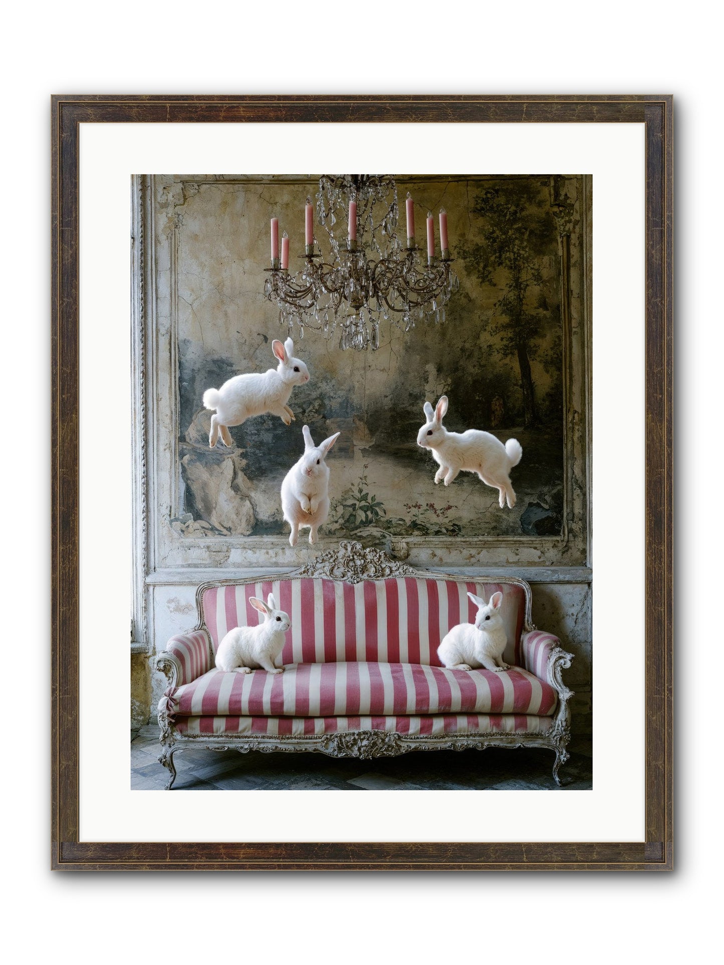 The Velvet Revolution Framed Print - Slimwoods Black/Gold 18x24