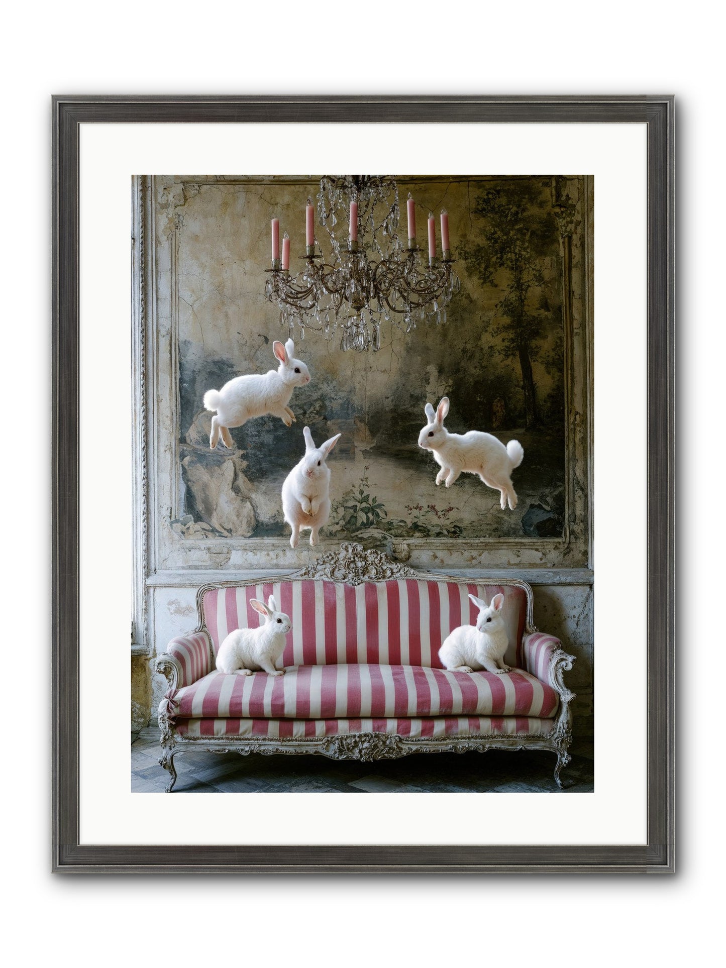 The Velvet Revolution Framed Print - Slimwoods Black/Silver 18x24