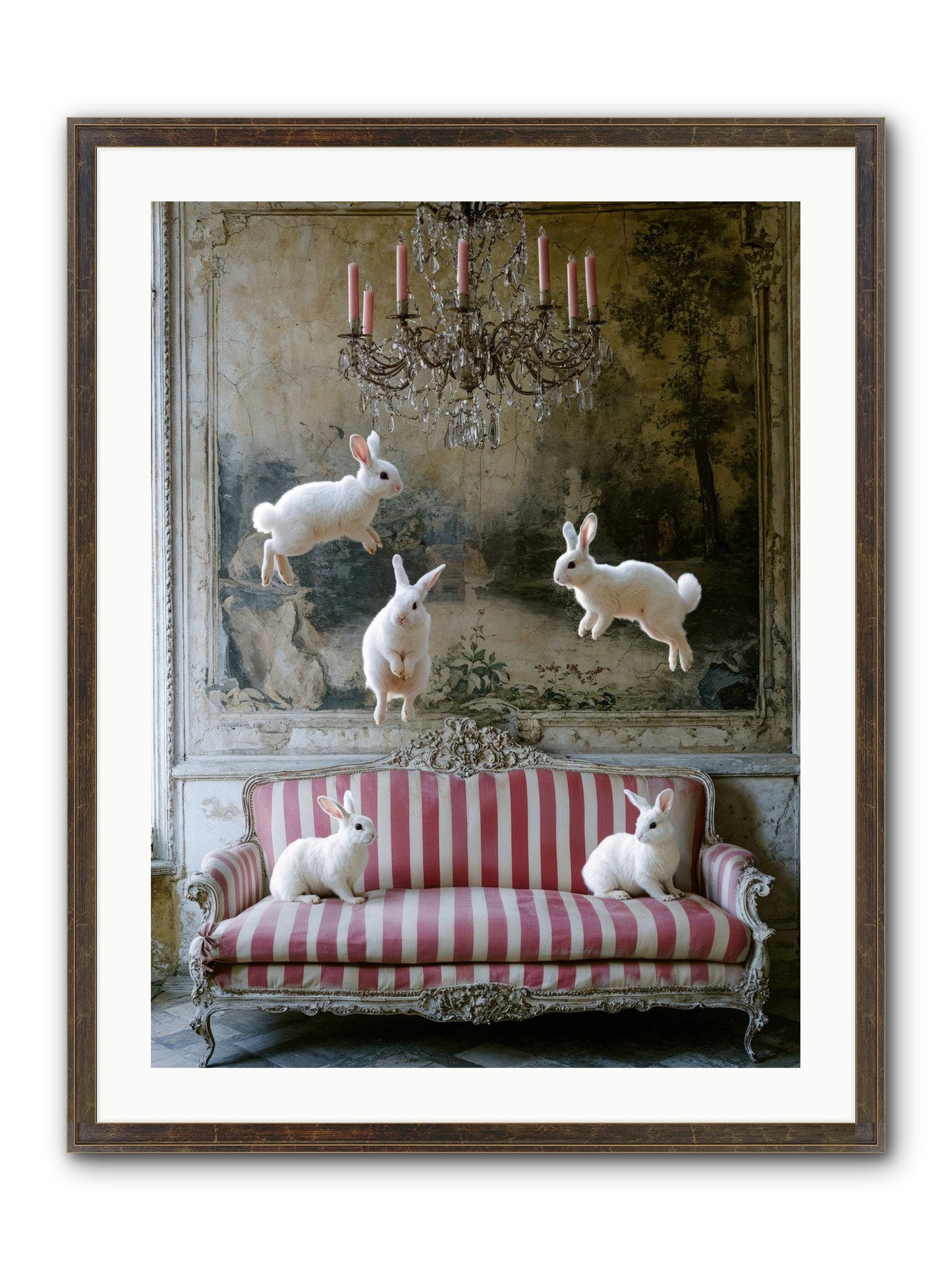 The Velvet Revolution Framed Print - Slimwoods Black/Gold 24x32