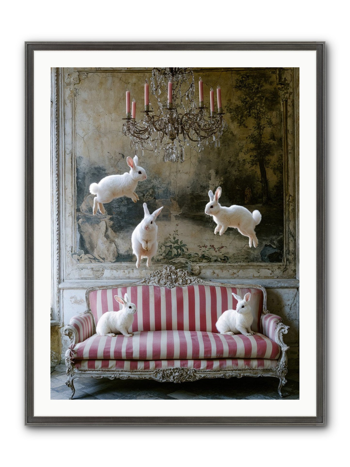 The Velvet Revolution Framed Print - Slimwoods Black/Silver 30x40