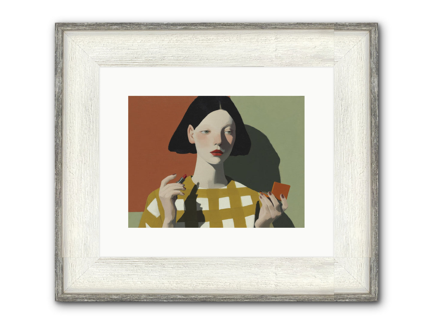 The Warmth Of Absence Framed Print - Driftwood White 12x9