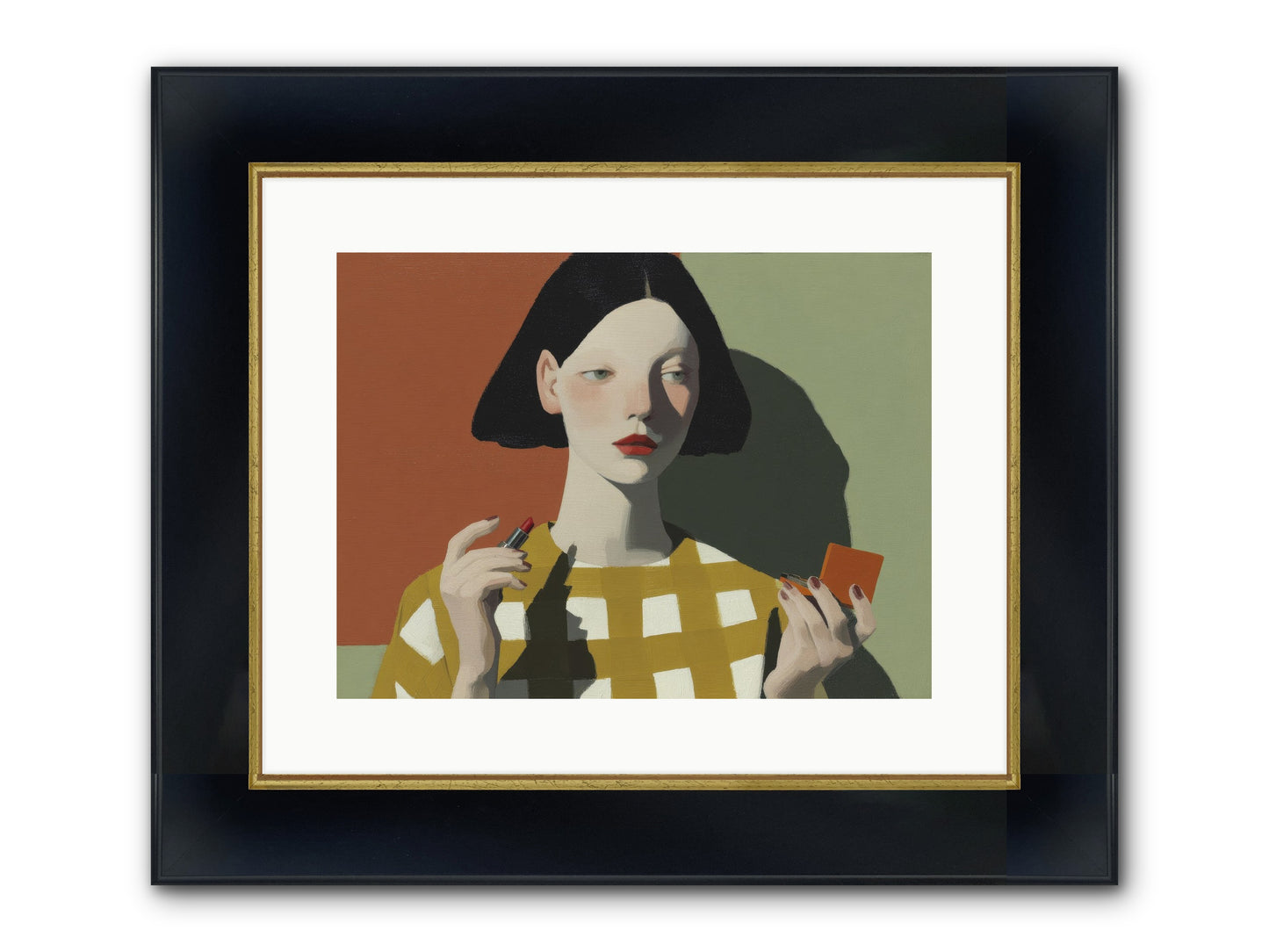 The Warmth Of Absence Framed Print - Wide Black w/Gold 16x12