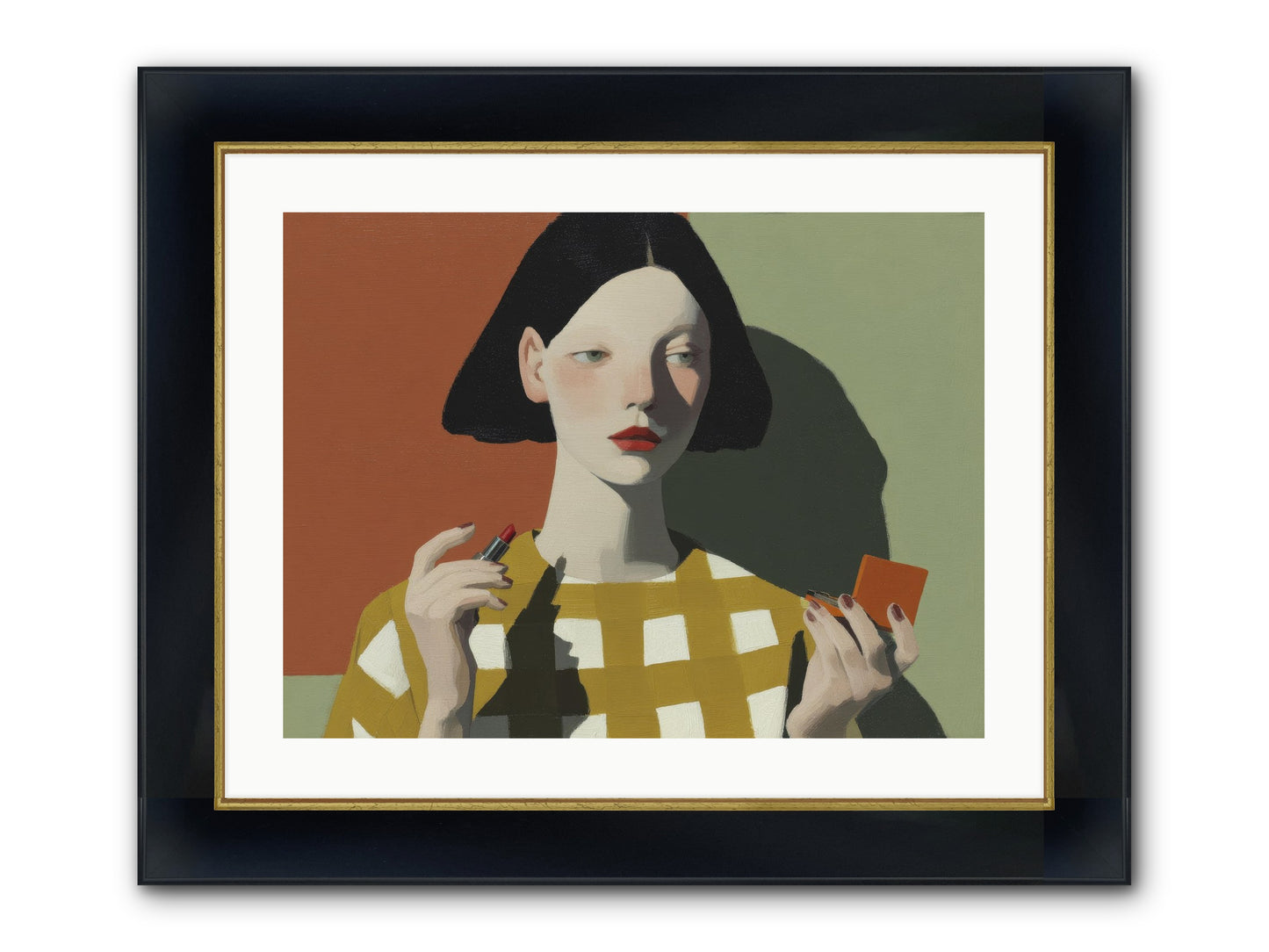 The Warmth Of Absence Framed Print - Wide Black w/Gold 24x18