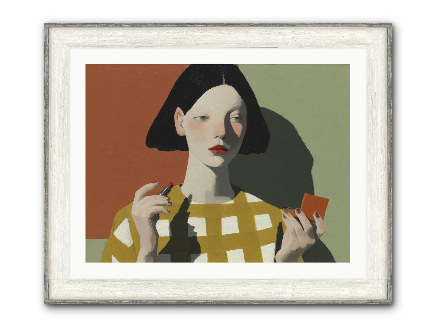 The Warmth Of Absence Framed Print - Driftwood White 32x24