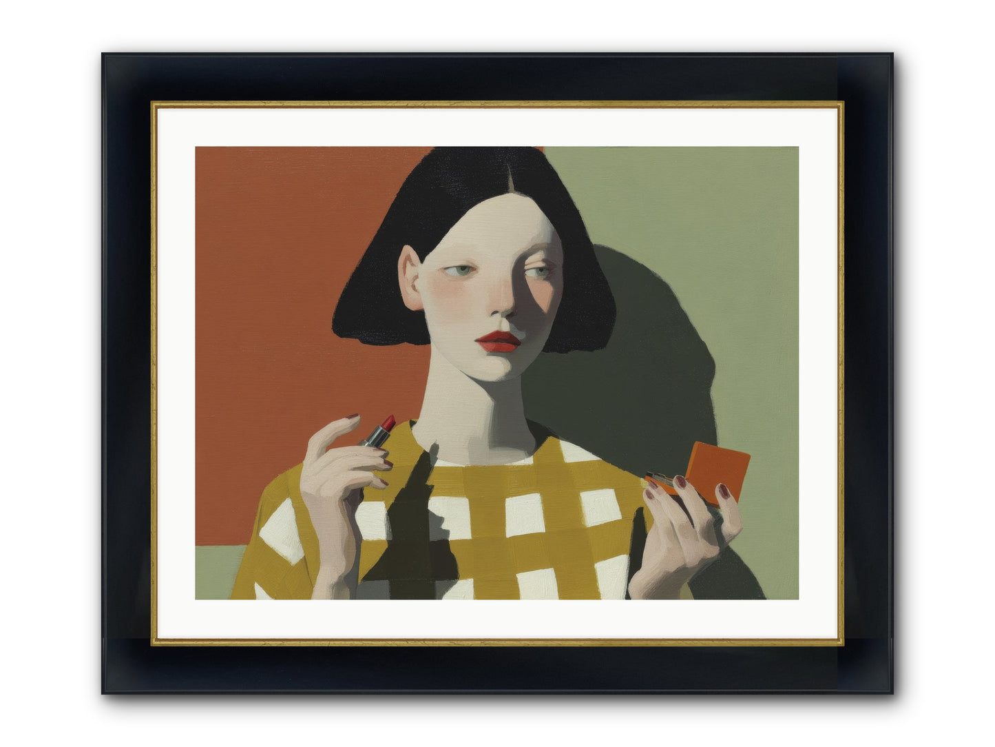 The Warmth Of Absence Framed Print - Wide Black w/Gold 32x24