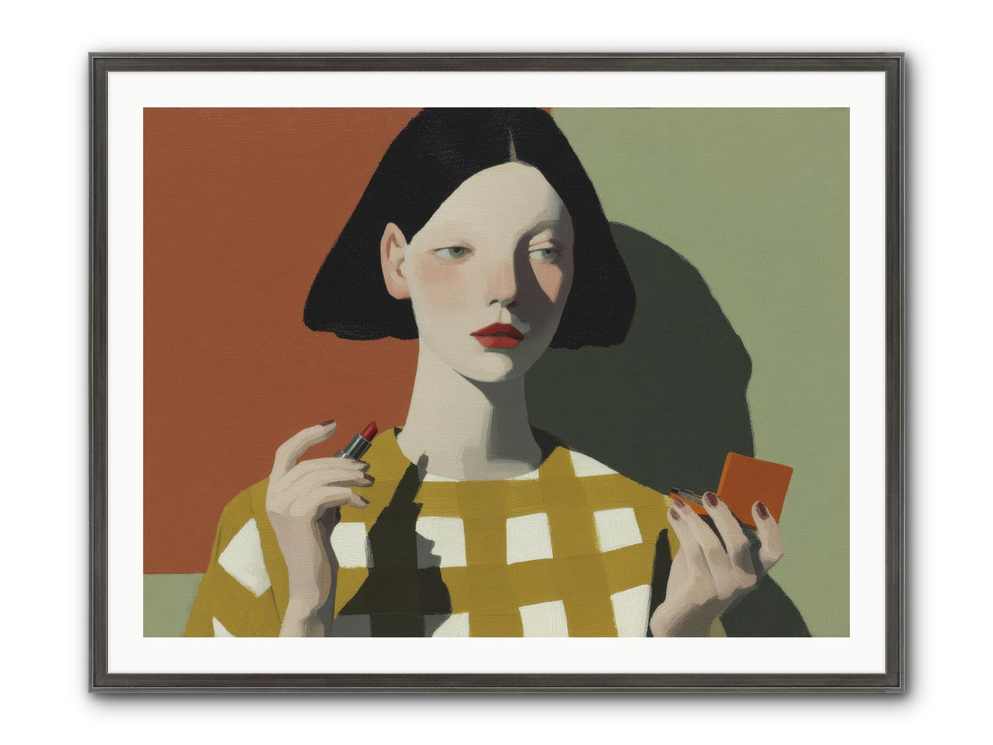 The Warmth Of Absence Framed Print - Slimwoods Black/Silver 40x30