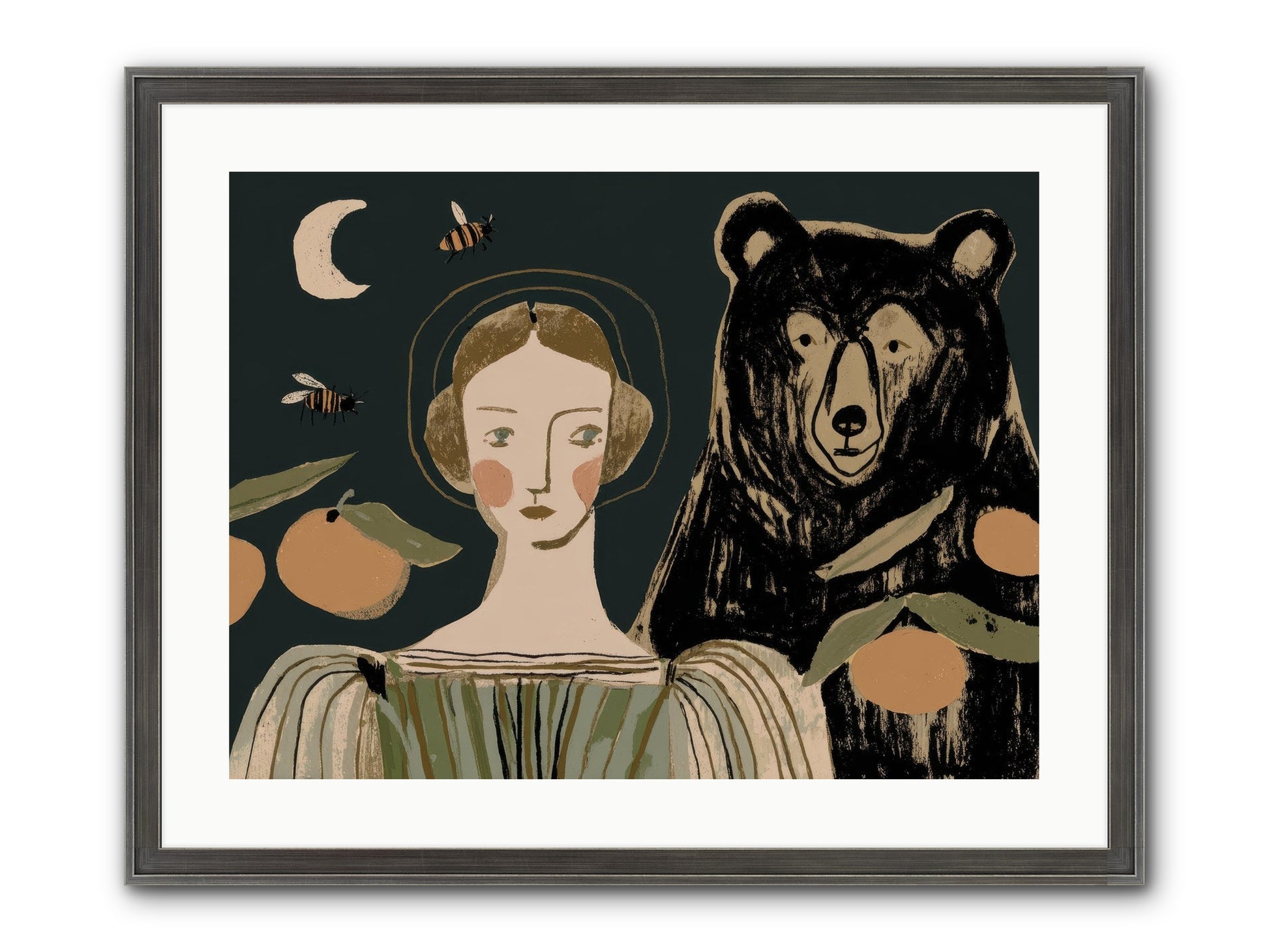 The Warmth Of Memory Framed Print - Slimwoods Black/Silver 24x18