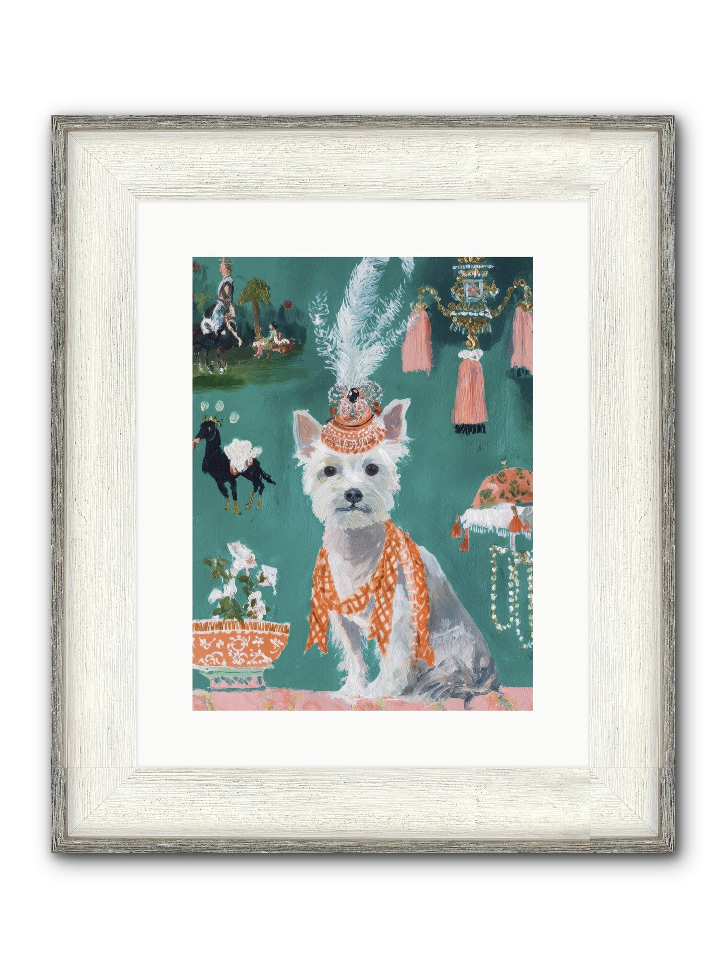 The Whisper Of Gladness Framed Print - Driftwood White 12x16