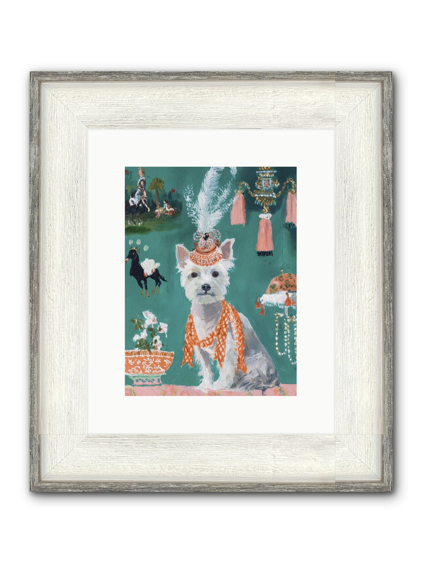 The Whisper Of Gladness Framed Print - Driftwood White 9x12