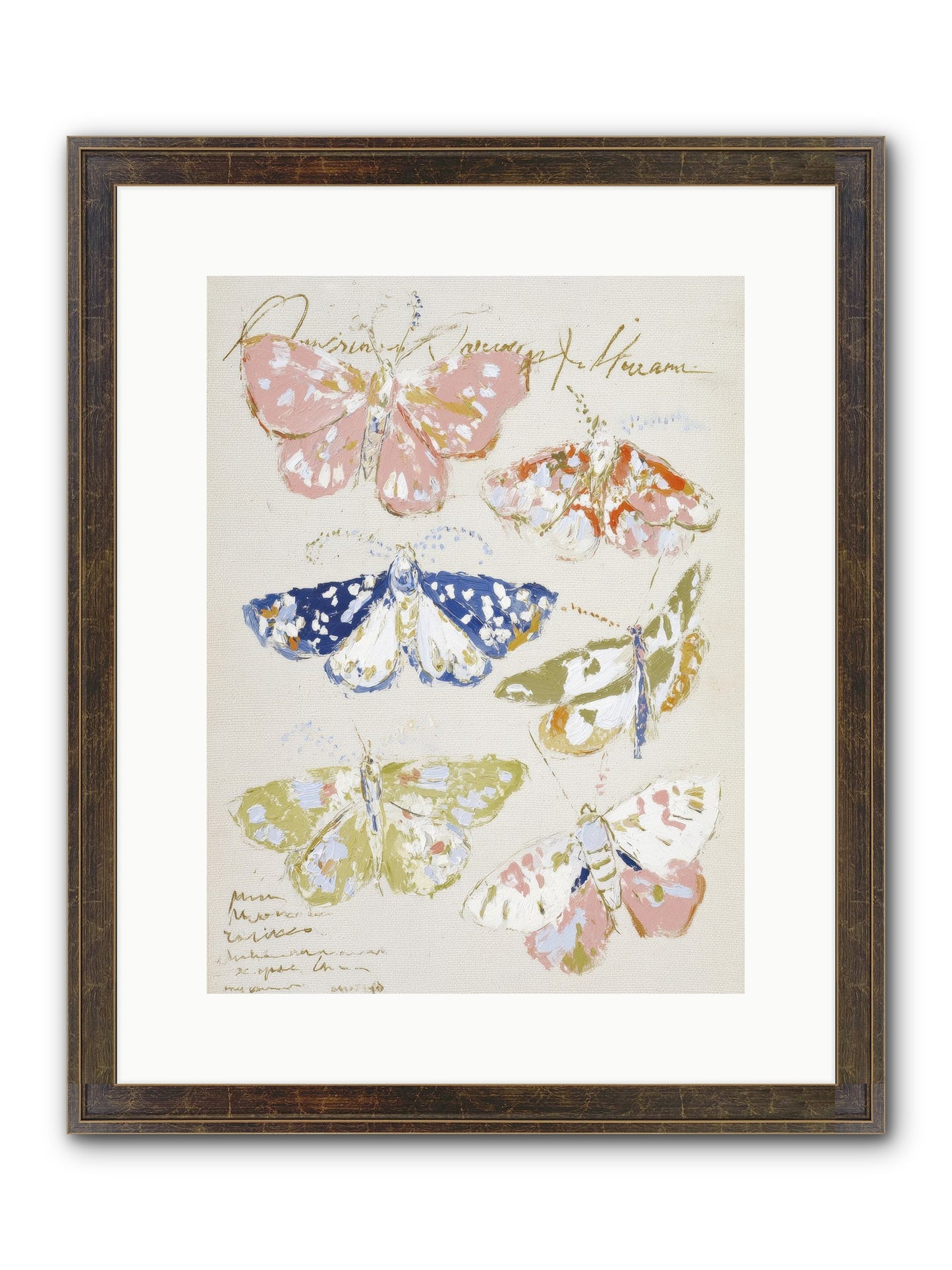The Window At Villa Lemon Framed Print - Slimwoods Black/Gold 12x16