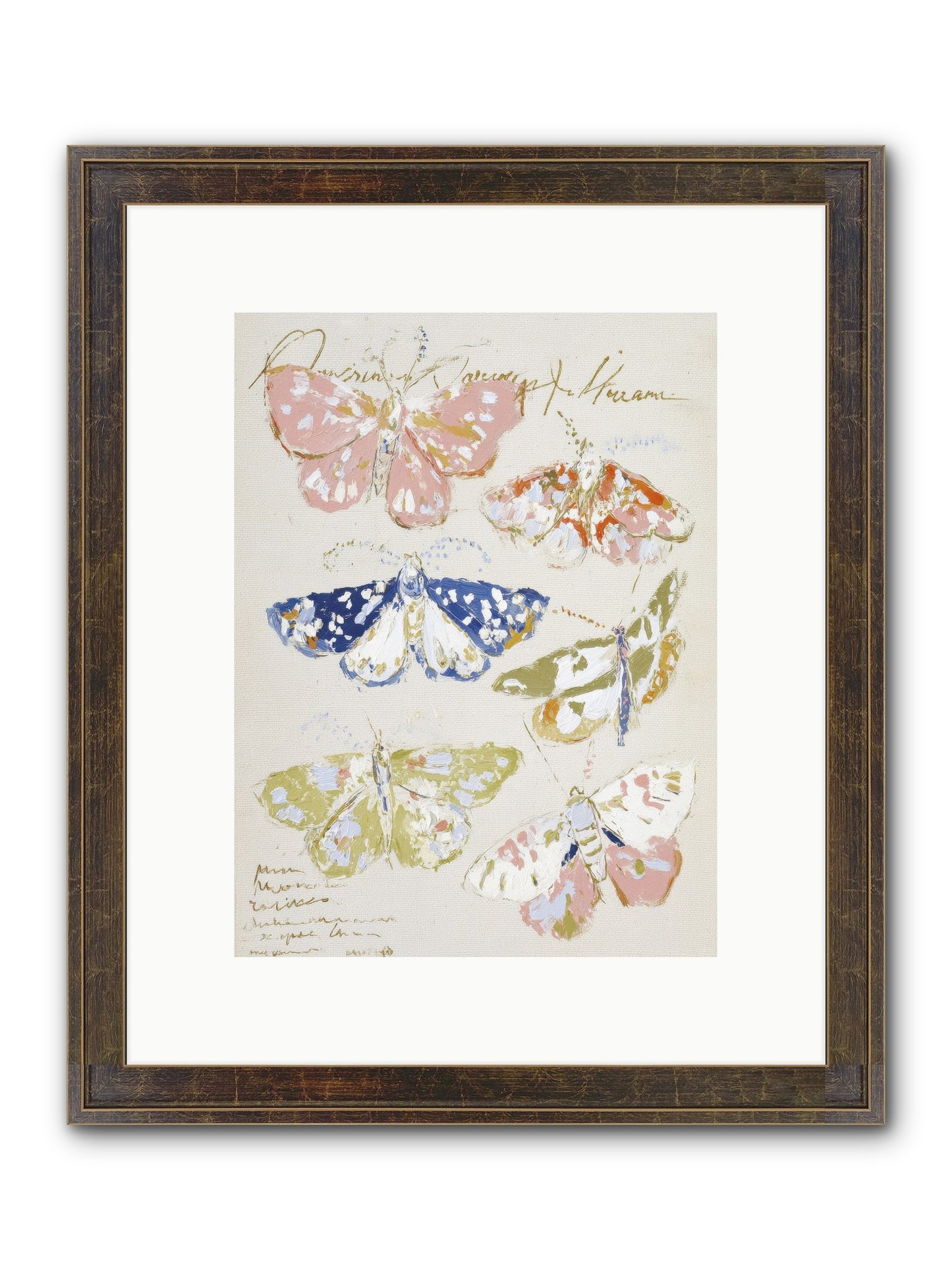 The Window At Villa Lemon Framed Print - Slimwoods Black/Gold 9x12