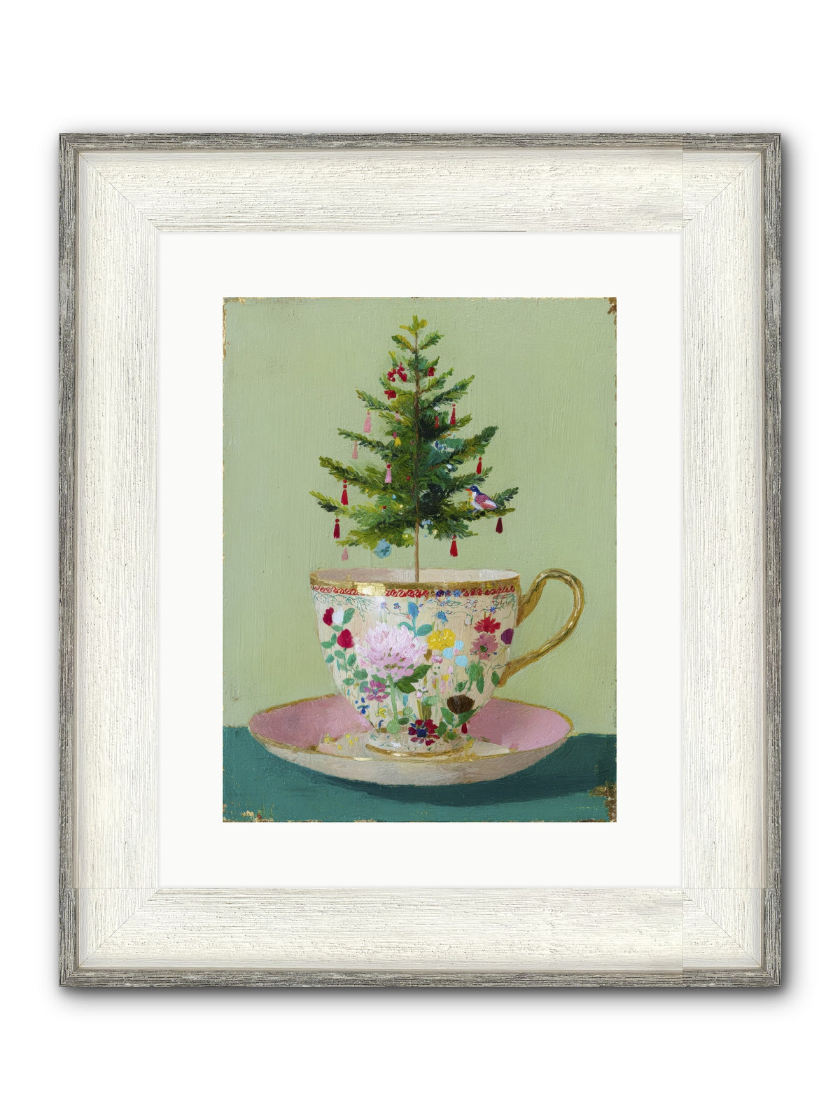 The Wish Framed Print - Driftwood White 12x16