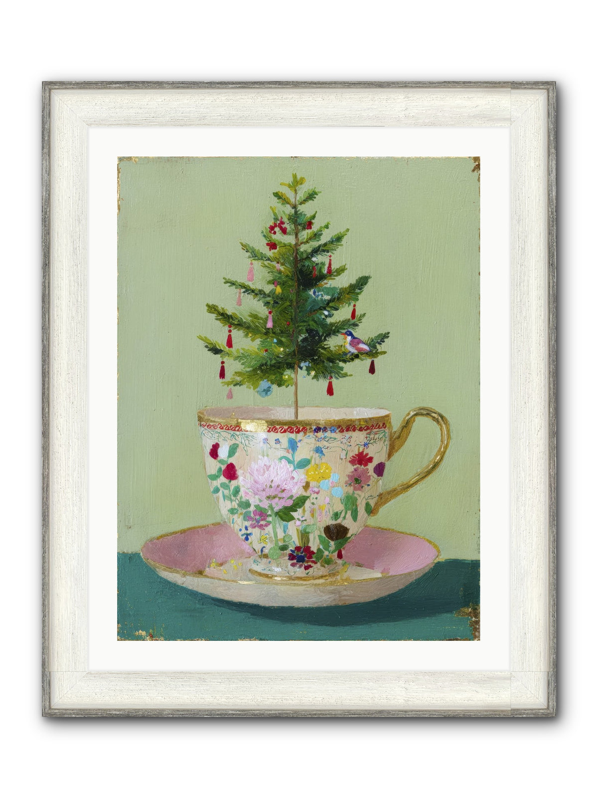 The Wish Framed Print - Driftwood White 24x32