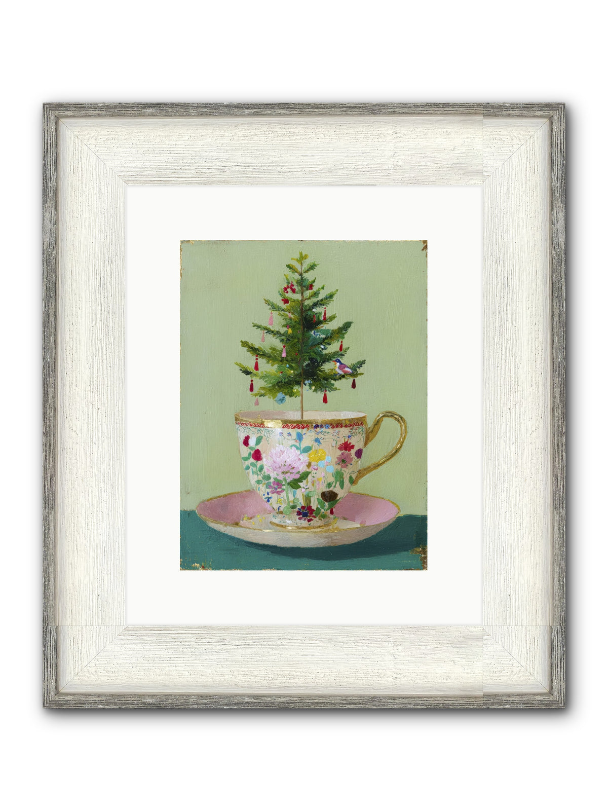 The Wish Framed Print - Driftwood White 9x12