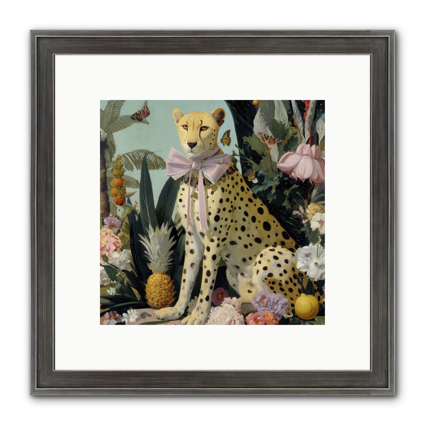 The Wonder Of Silver Dawn Framed Print - Slimwoods Black/Silver 10x10